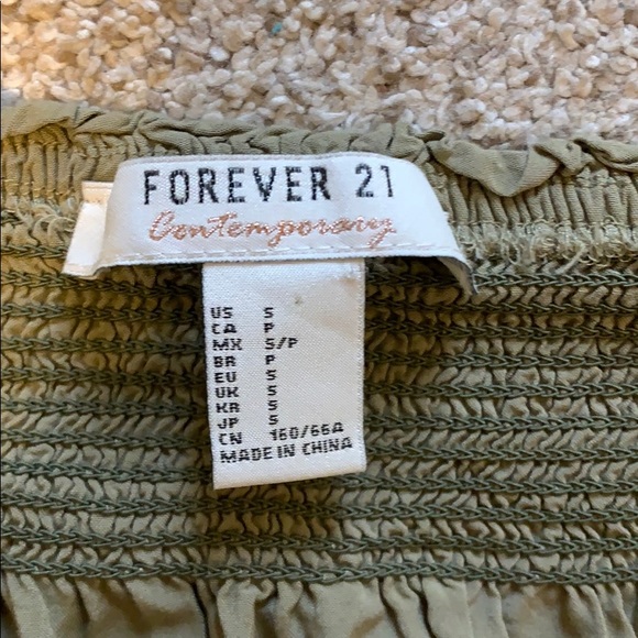 Forever 21 Off the Shoulder Romper - Picture 3 of 3